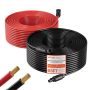 Päikesepaneeli pikenduskaabel VEVOR MC4-10AWG, 2 juhiga MC4-liitmikega, Must/punane