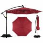 Solar Powered LED Canopy 3 m, Red