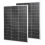 Päikesepaneelid VEVOR S100, 2 tk, 100 W tk, 815 × 660 × 30 mm