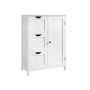 Chest of drawers 60x30x81cm., white