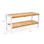Shoe shelf 70 x 33 x 26 cm., white