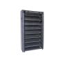 Fabric shoe rack 88 x 28 x 160 cm., gray