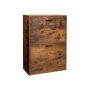 Shoe cabinet with 2 flaps