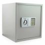 Electronic safe, light gray