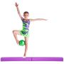 Sectional floor balance board, 2 parts