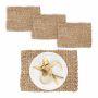 Сервировочные подставки Relaxdays, 4 шт, 42 × 30 × 1,5 см