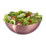 Сервировочная миска Relaxdays, размер L, 1 шт, Медная, Ø 23,5 × 9 см