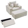 Lamamistool VEVOR 1036, Modulaarne, Beež, 111,5 × 149 × 74 cm