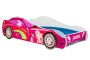 Children's bed Car II with mattress 150 cm x 74 cm x 44 cm, princess car