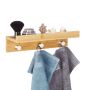 Seinariiul Relaxdays, 3 konksu, 36 × 10 × 12 cm