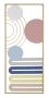 Seina dekoratiivpaneel Colorful B, 37,5 × 84 × 2 cm