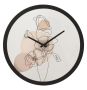 Настенные часы FLOWER-B, Ø 40 × 3,5 см