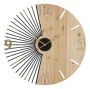 Wall clock WORDY, Ø 60 × 3.5 cm