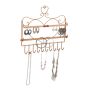 Seinale kinnitatav ehtehoidik Relaxdays, 27 ava, 36,5 × 30 × 3,5 cm