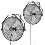 Seinale paigaldatav ventilaator VEVOR FW-20-D, 2 tk