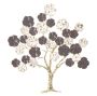 Dekoratiivne seinapaneel Albero Purpy, 73,7 × 80 × 5 cm