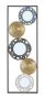 Seina dekoratiivpaneel Mauro Ferretti Gloty Ret.-B-, 31 × 90 × 3 cm
