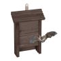 Nahkhiirekast Relaxdays, 29 × 18 × 6 cm