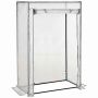 Greenhouse Outsunny 100x50x150cm., white/black