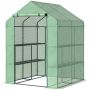 Greenhouse Outsunny 143x138x195cm., green color