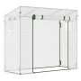 Greenhouse Outsunny 200x76x168cm., white