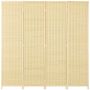 Screen Homcom 180x1.7x180cm., light brown