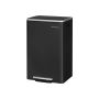 Prügikast SONGMICS LTB595, 50 l, pedaaliga, Must, 41,6 × 37,2 × 64,7 cm