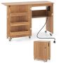 Sewing table, 3 storage compartments, 116 × 78 × 41 cm