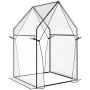 Transparent greenhouse Outsunny 90x90x145cm.