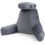 Reading pillow, with armrests, 101.6 × 34.29 × 73.66 cm