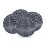 Pesupallide komplekt Relaxdays 10045743.0, 4 tk, Ø 10,5 × 9,5 cm
