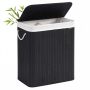 Pesukorv SONGMICS, 2 sektsiooni, 100 l, 52 × 32 × 61 cm