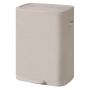 Pesukorv SONGMICS LCB832L101, 2 lahtrit, 160 l, Beež, 56 × 75 × 40,5 cm
