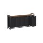 Pesukorv VASAGLE, 2 kotti, 2 × 46 l, 143,5 × 72 × 33 cm