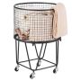 Тележка для белья VEVOR LXYXXYC-001, 40 л, 27,2 кг, 43 × 47 × 47 см