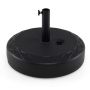 Umbrella base, refillable, 21.5 × 14.5 inches