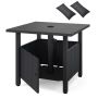 Umbrella base table, 2 sandbag spaces, 55 × 55 × 48 cm