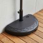 Umbrella stand, semi-circular, 60 × 34 × 28 cm