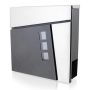 Modern mailbox, graphite color