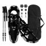 Snowshoe set, 2 pcs, Silver, 63 × 21 cm