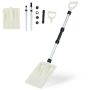 Snow shovel, 26 × 9.5 × 116.5 cm
