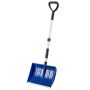 Snow shovel, D-handle, black/blue, 40.5 × 13.0 × 122.0 cm