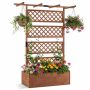 Planting box, 96.52 × 52.07 × 27.94 cm