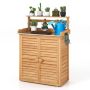 Planting table, With 3 hooks, 86.36 × 119.38 × 45.72 cm