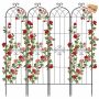Aiavõred VEVOR EKHPJ220-4, 4 tk, Must, 52,5 × 220 cm