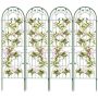 Garden trellis for climbing plants, 2 or 4 pcs, 180 × 50 cm