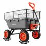 Aiakäru VEVOR TC4270C, 362 kg kandevõime, 1050 / 1660 × 700 × 500 / 700 mm