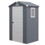 Садовый сарай Aosom 845-410V01CG, Серый, 133 × 208 × 102 см
