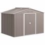 Garden storage shed Outsunny 277x195x192cm., brown