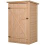 Garden tool cabinet Outsunny 75x56x115cm., light brown